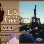 Legend of the Greasepole Title Screen
