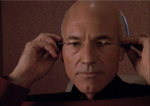 Captain Picard playing "The Game"
