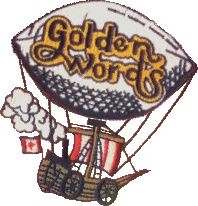 Golden Words Blimp