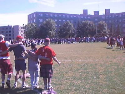 Oil Thigh at the Highland Games